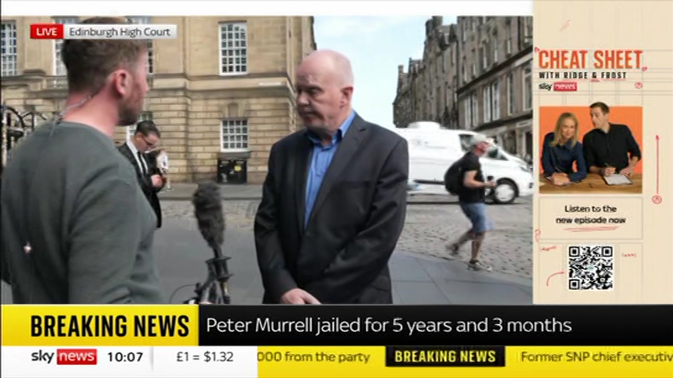 Broadcast still at 10m. Sky News, Sky News Today with Gareth Barlow, 23 June 2026.