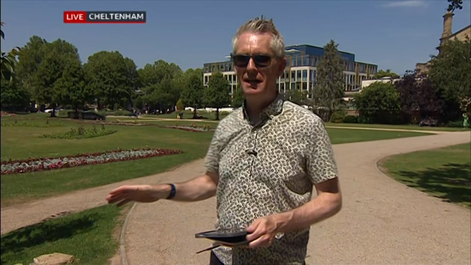 Broadcast still at 15m. BBC ONE West, BBC News at One including..., 23 June 2026.