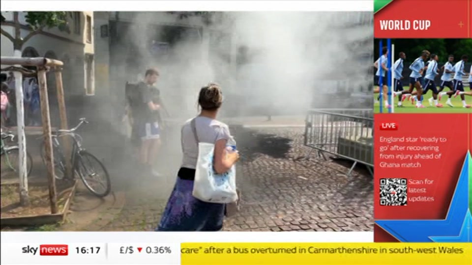 Broadcast still at 20m. Sky News, Sky News Today with Jayne Secker, 23 June 2026.