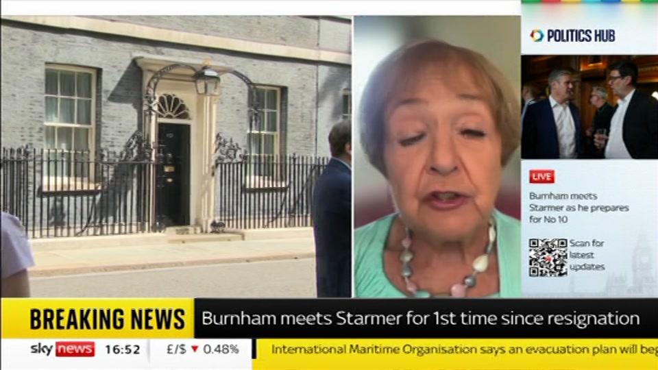 Broadcast still at 25m. Sky News, Sky News Today with Jayne Secker, 23 June 2026.